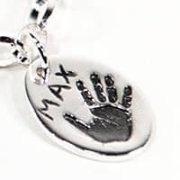 handprint fingerprint jewellery standard-charm