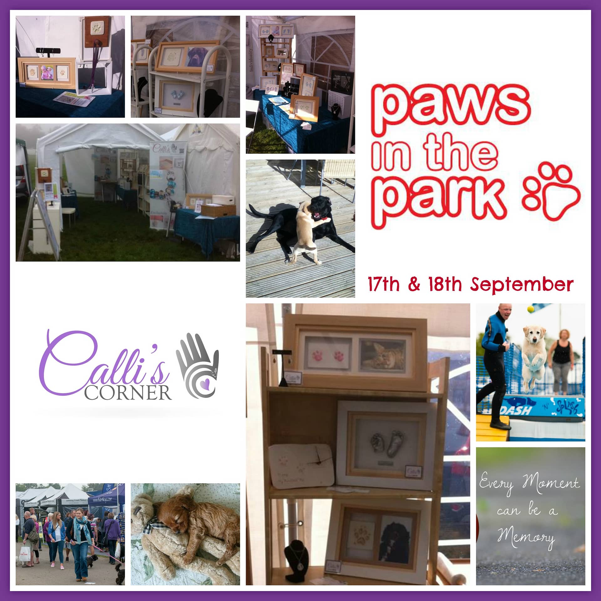 Calli’s Corner at Paws in the Park